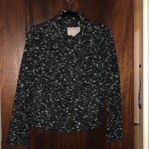 Light cotton moto jacket